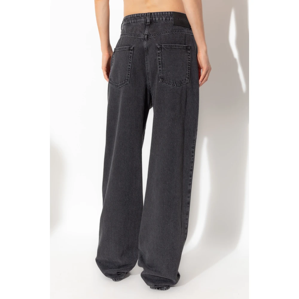 alexander mcqueen Loszittende jeans Gray Dames