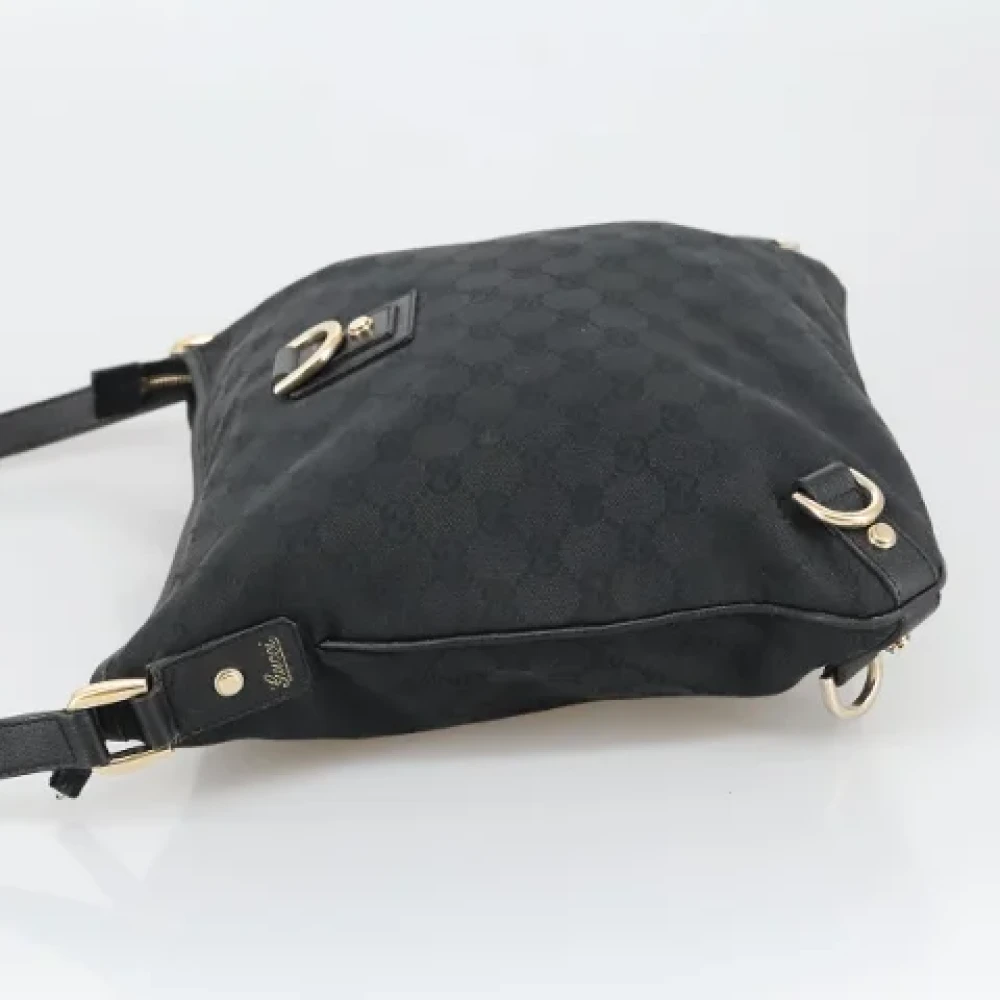 Gucci Vintage Pre-owned Canvas gucci-bags Black Dames