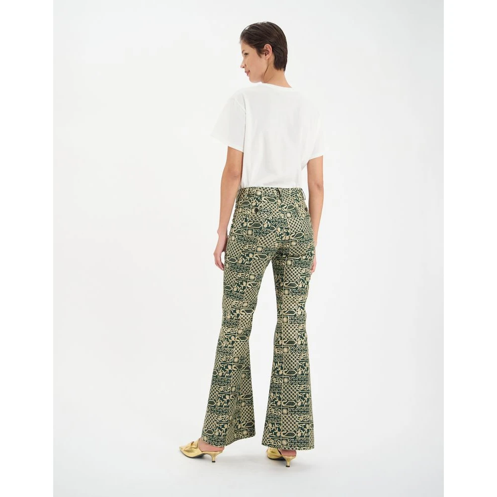 Ines De La Fressange Paris Charlotte Pant Green Dames