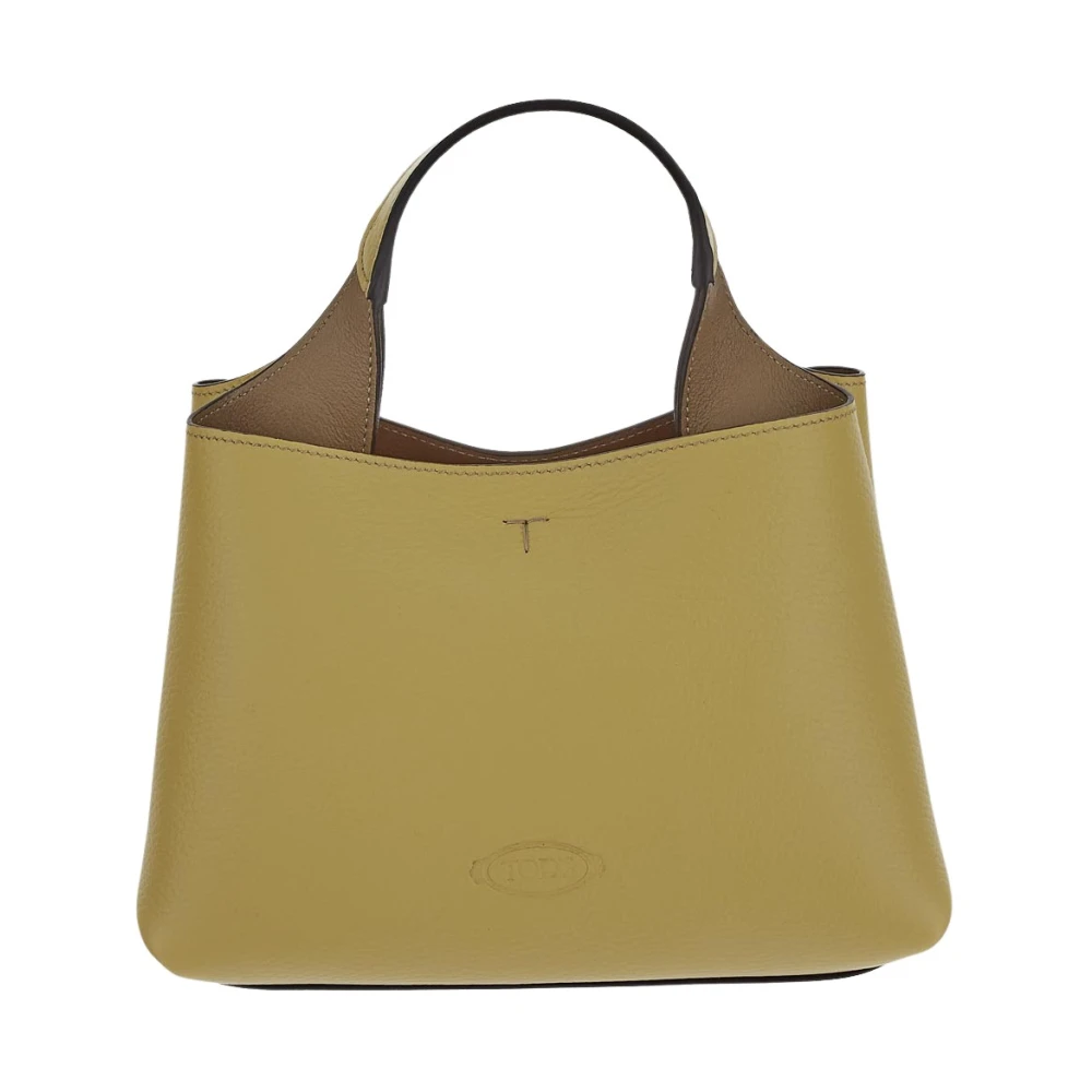 TOD'S Leren Micro Tas Green Dames
