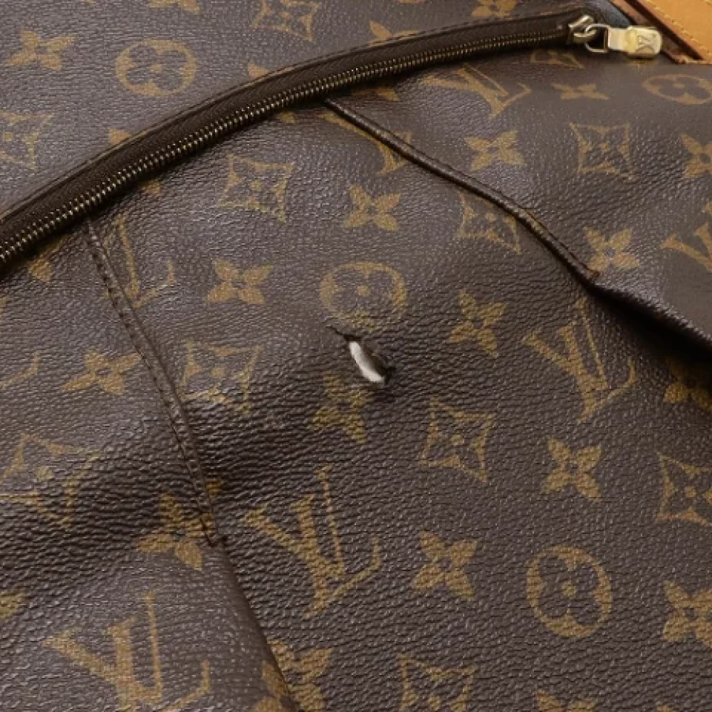 Louis Vuitton Vintage Pre-owned Fabric shoulder-bags Brown Dames