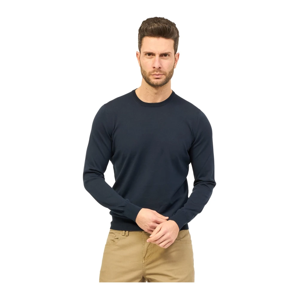 Gran Sasso Sweatshirt Blue Heren