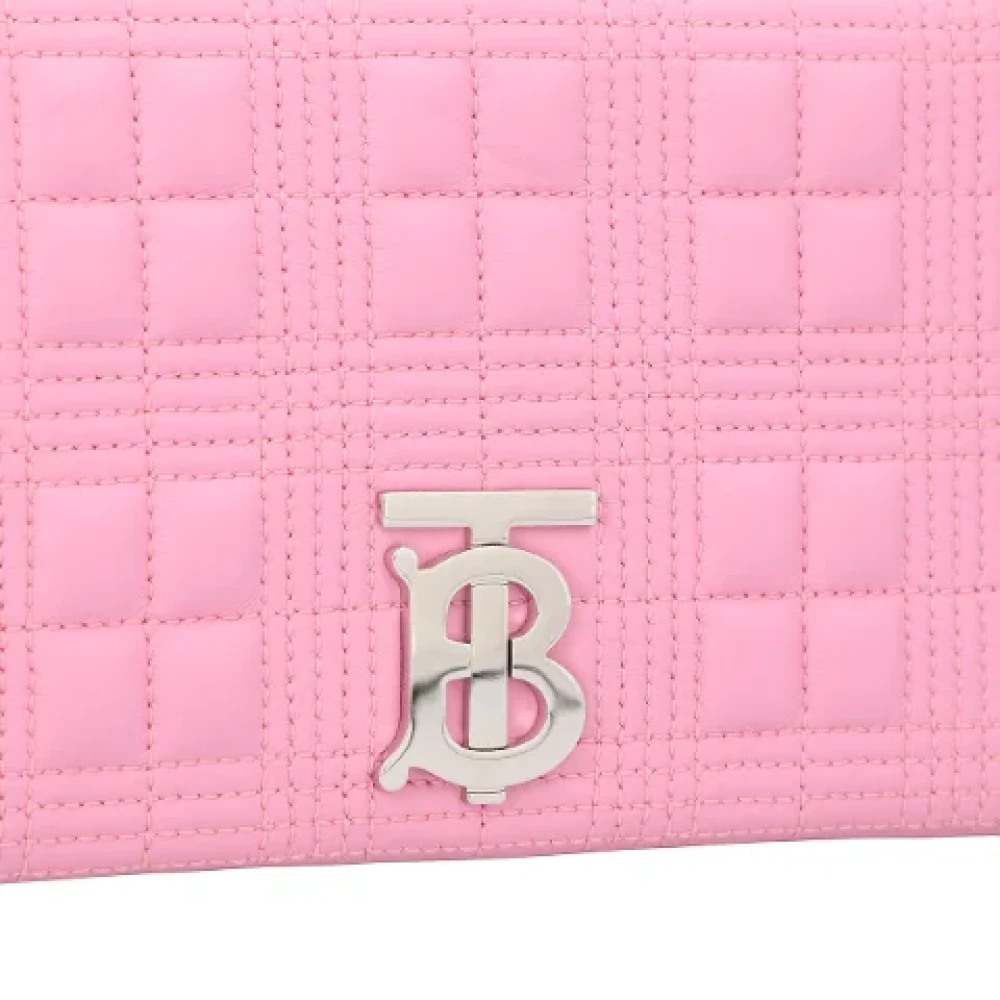 Burberry Leather shoulder-bags Pink Dames