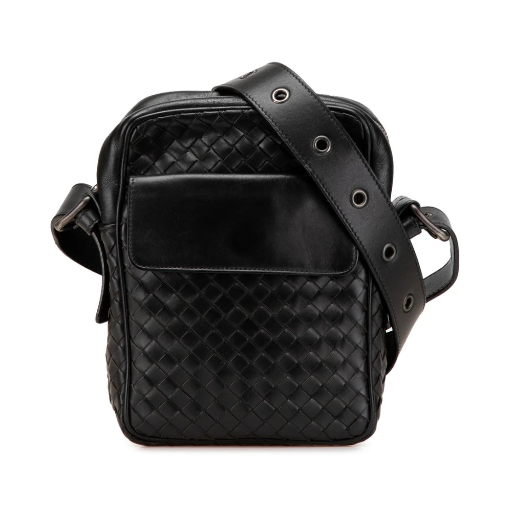 Gebrauchte Geflochtene Leder Umhängetasche - Bottega Veneta Vintage - Modalova