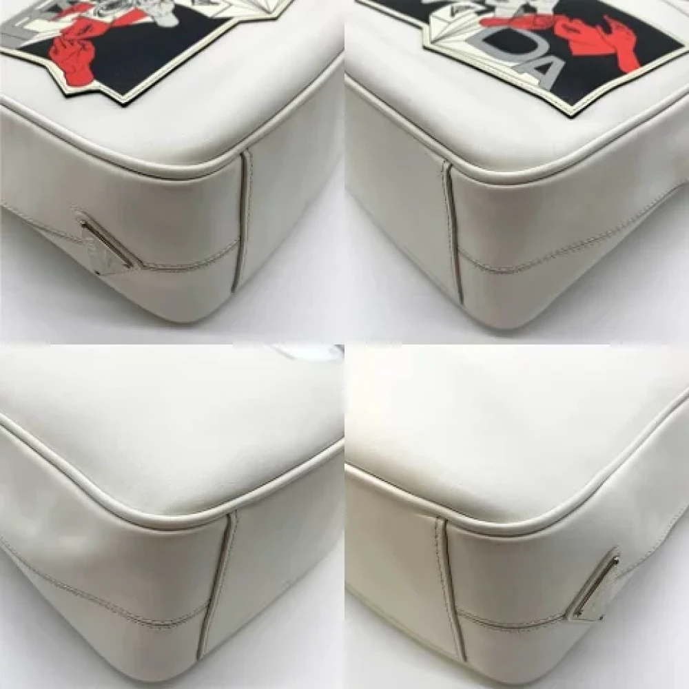 Prada Vintage Pre-owned Fabric prada-bags White Dames