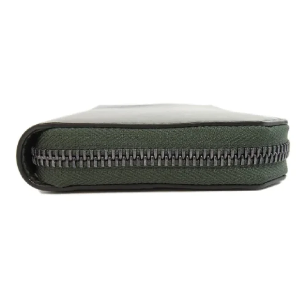 Jimmy Choo Pre-owned Leather wallets Green Dames