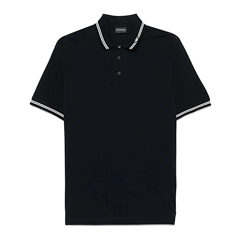 Emporio Armani Homme Noir Tops, Taille: 2XL Polo