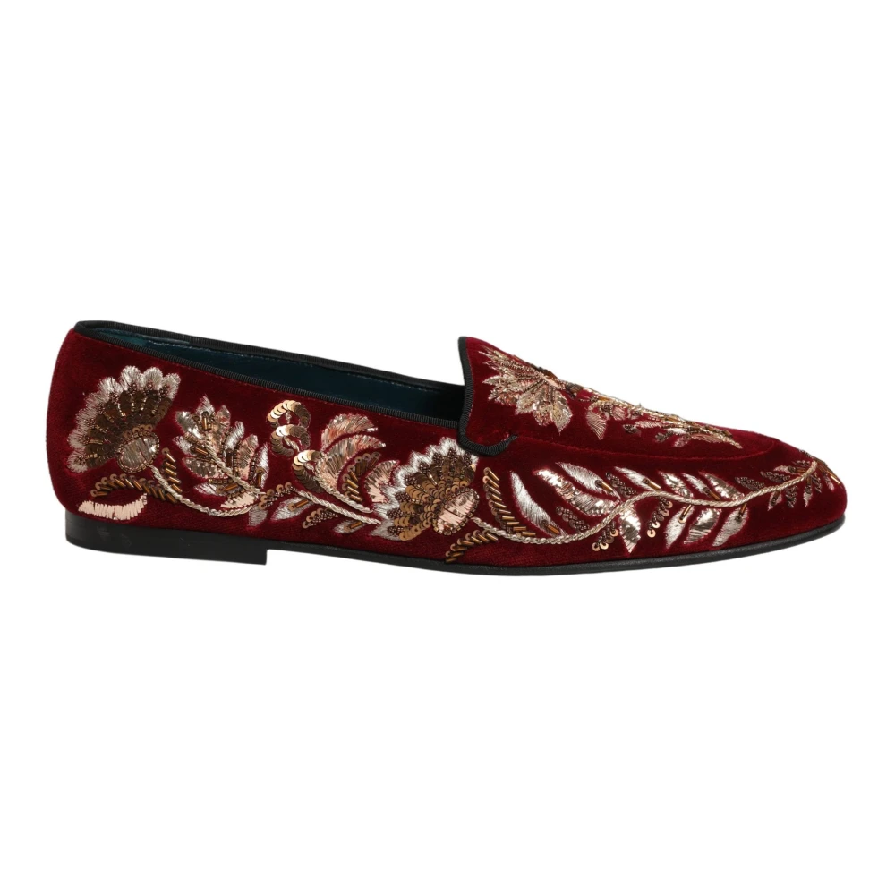 Dolce & Gabbana Men's Multicolor Loafers, 10 Uk, Loafers Dress Shoes