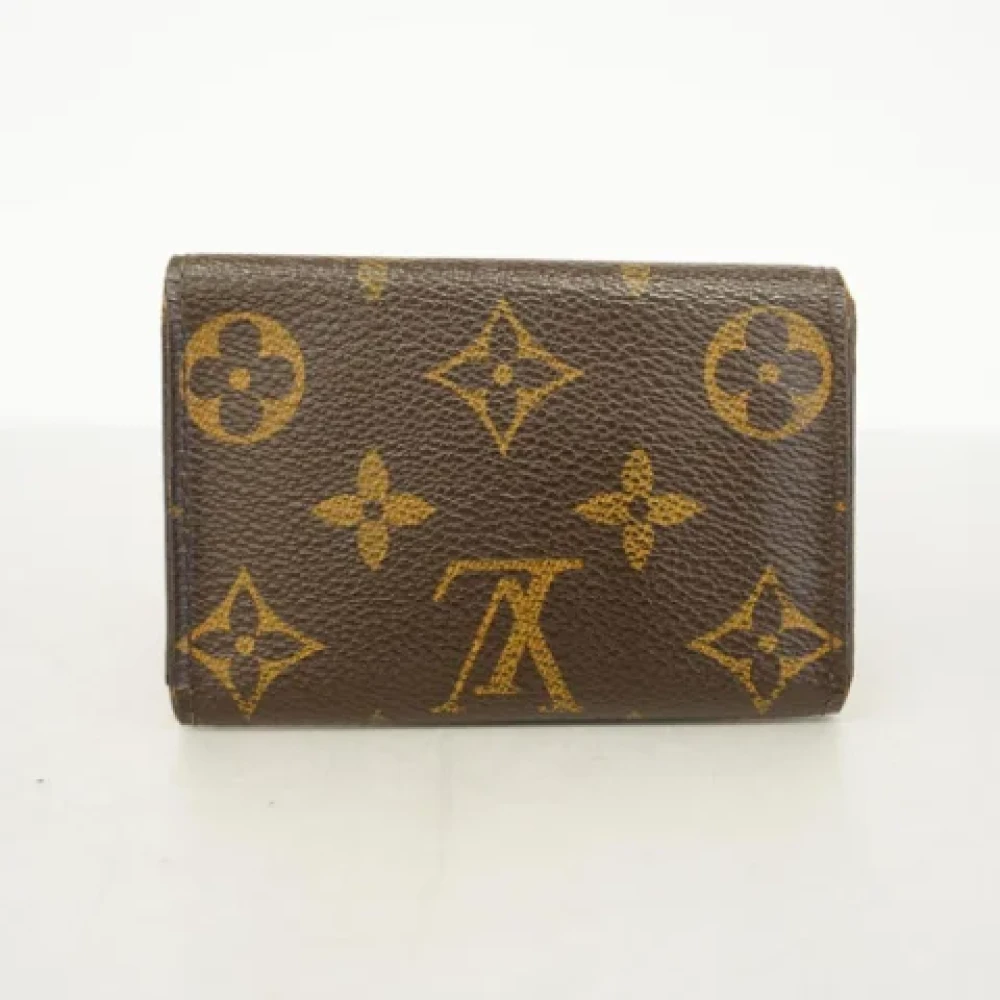 Louis Vuitton Vintage Pre-owned Canvas key-holders Brown Heren