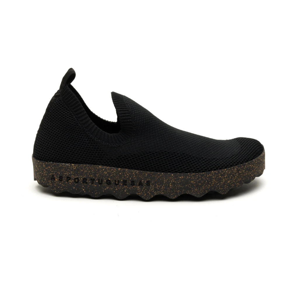 Asportuguesas Clip Sneakers Heren Schoenen Zwart