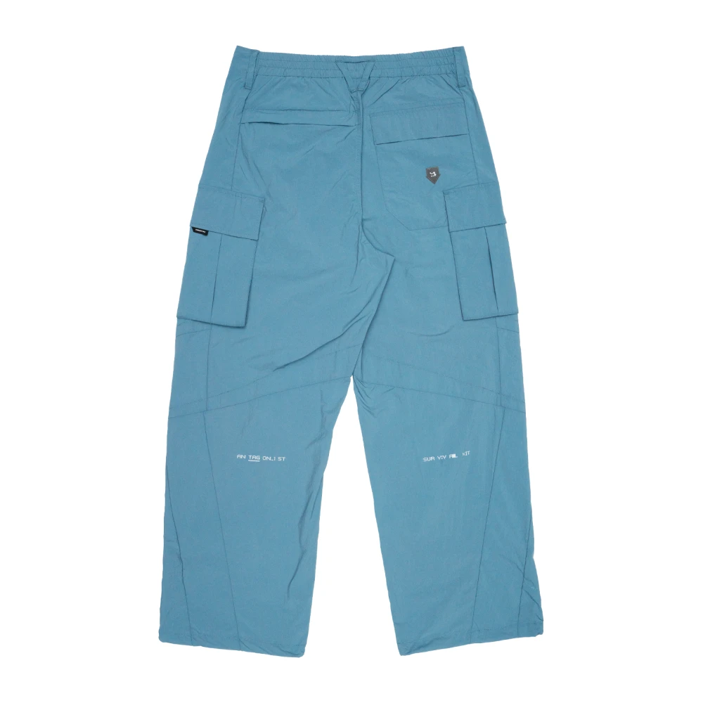 Krakatau Sneldrogende Cargo Broek met Rfid Bescherming Blue Heren