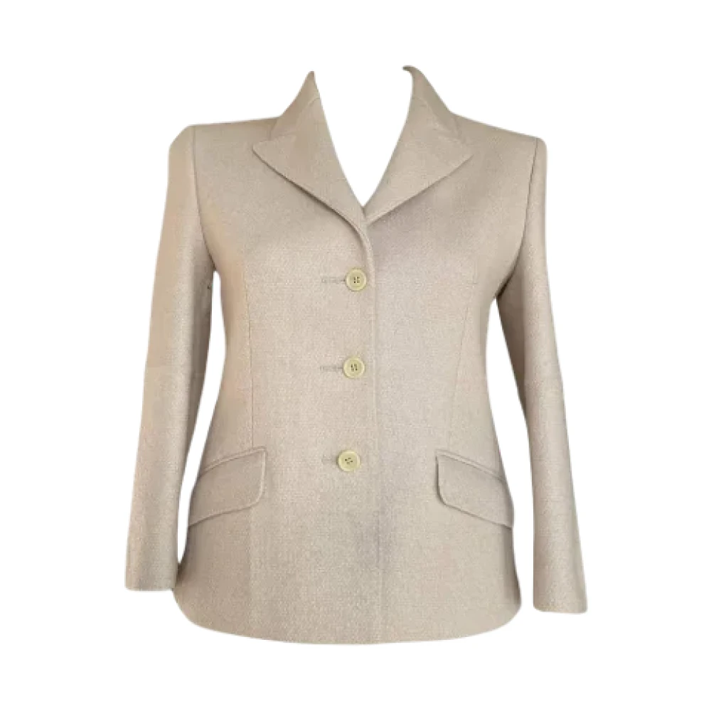 Pre-owned Beige Ull Prada Blazer