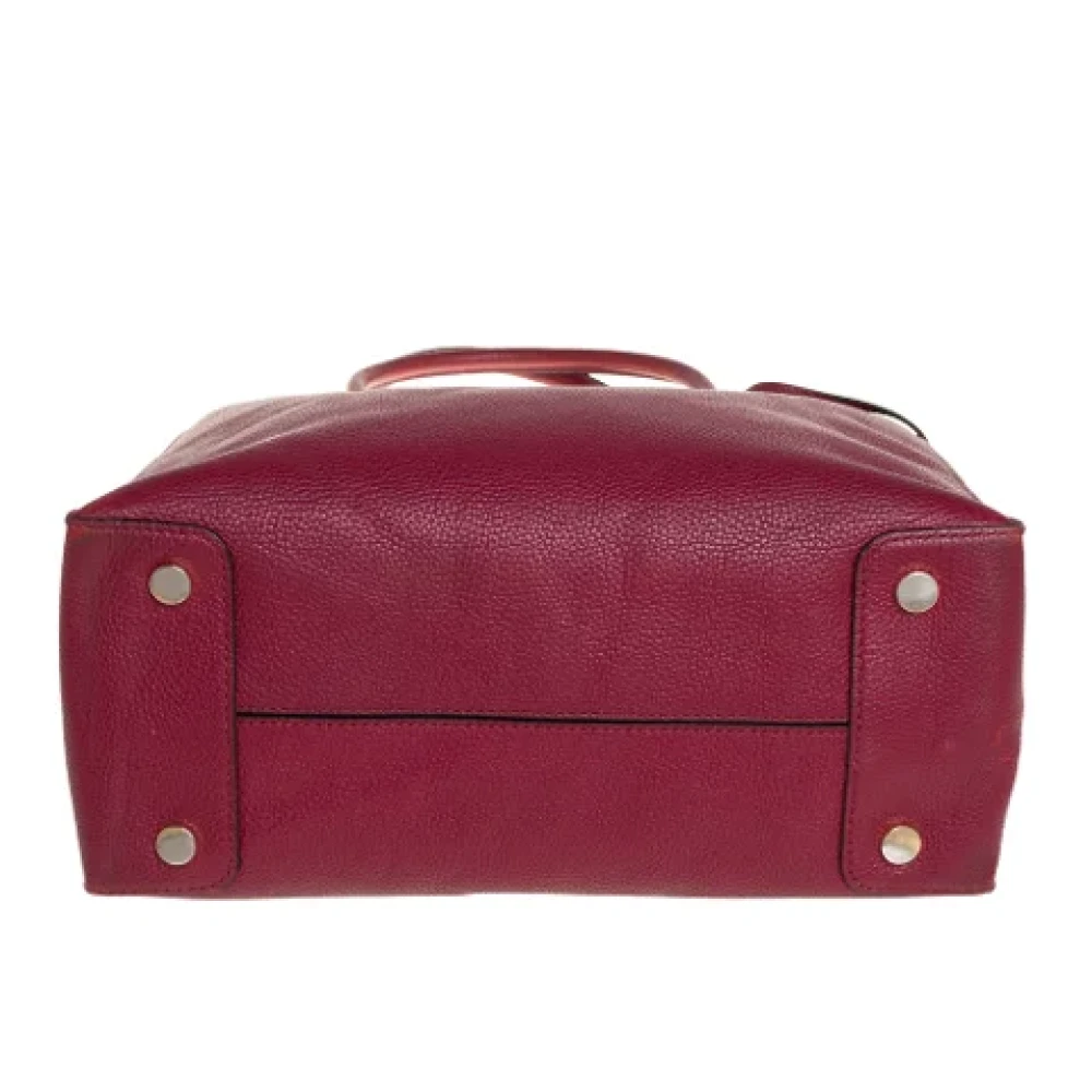 Michael Kors Pre-owned Leather totes Red Dames