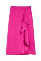 jupe-en-satin-a-volants-fuchsia