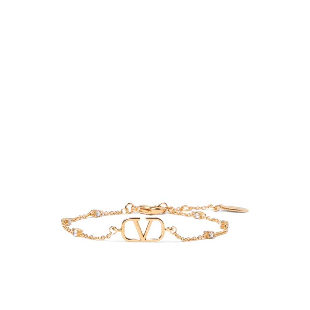 Valentino Garavani Women's Golden Bijoux Bracelet With Vlogo Closure