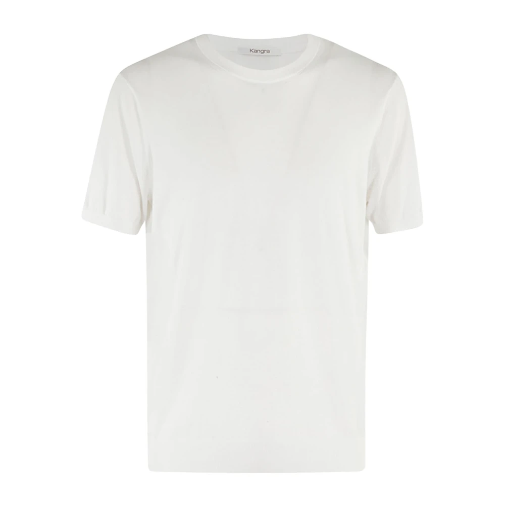 Kangra Casual Katoenen T-shirt White Heren