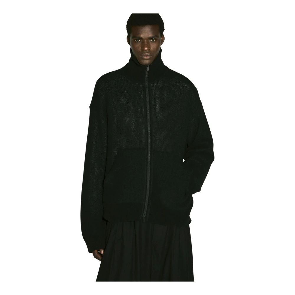 Yohji Yamamoto Wolmix Zakblouson Black Heren