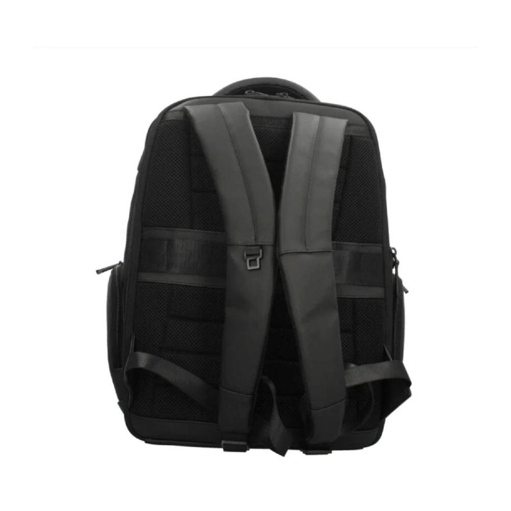 Piquadro Zwarte rugzak voor laptops Black Heren