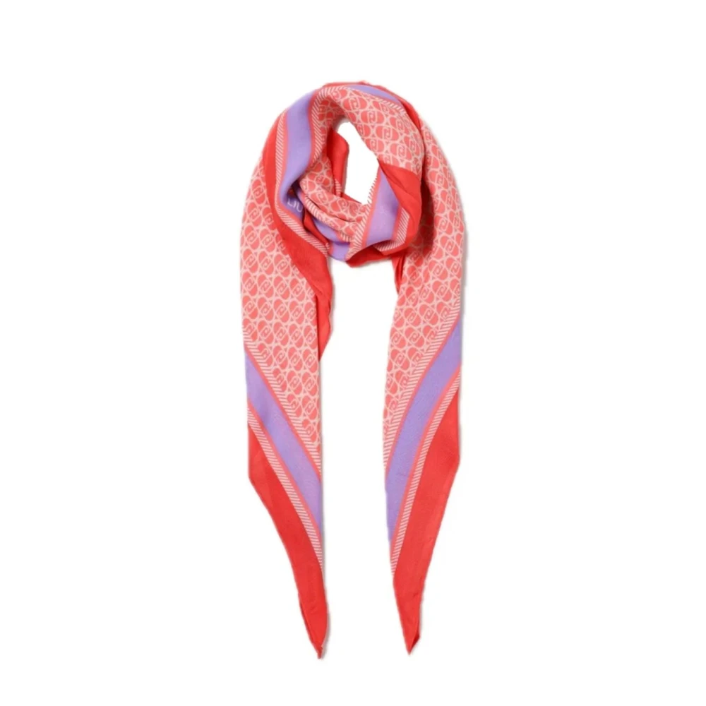Liu Jo Elegante Pashmina Sjaal Nadie Pink Dames