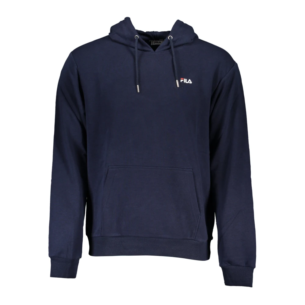 Fila Blauwe hoodie met geborduurd logo Blue Heren