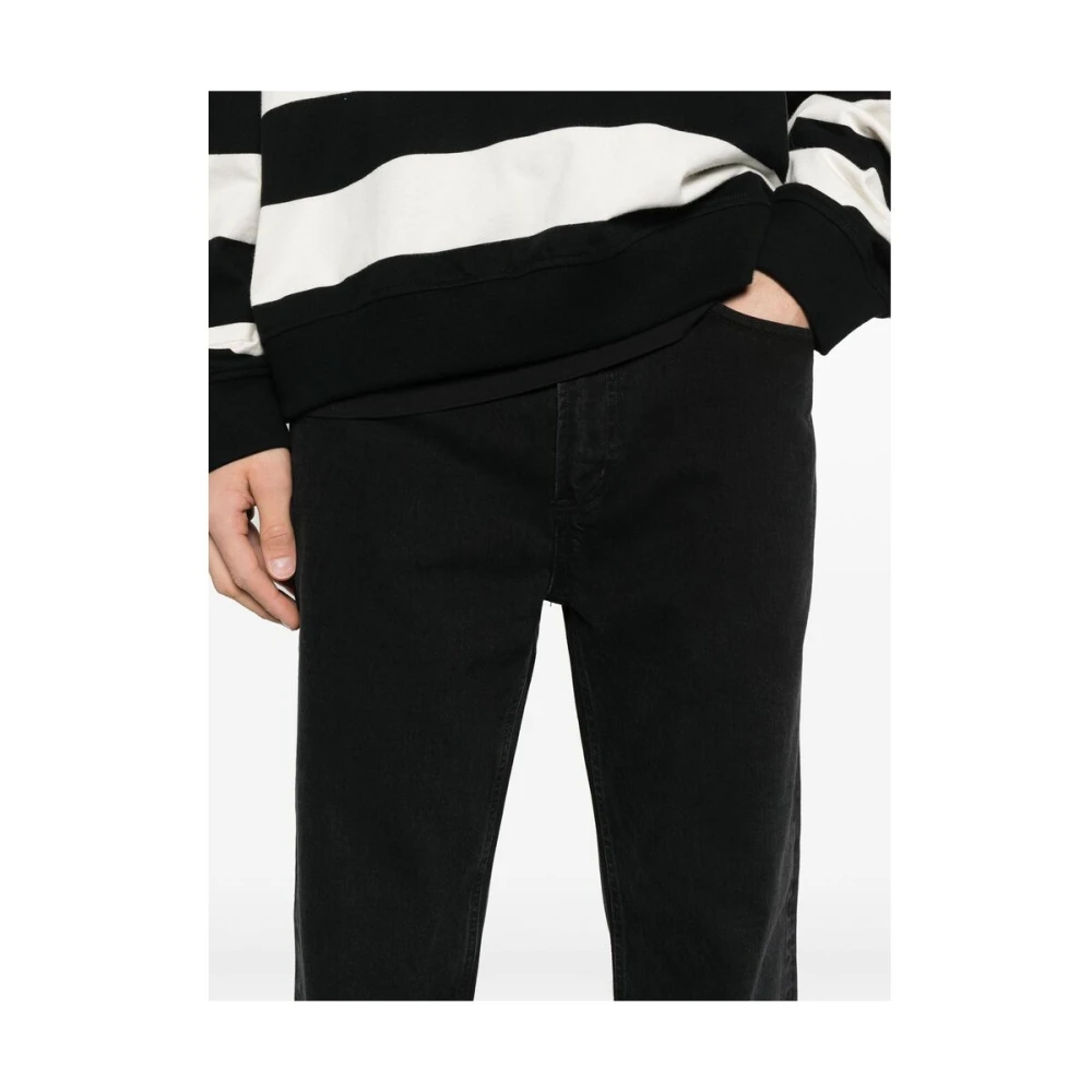 Agolde Zwarte Klassieke Five-Pocket Jeans Black Heren