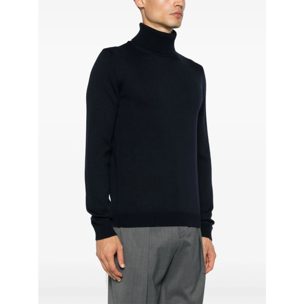Roberto Collina Blauwe Sweaters voor Mannen Blue Heren