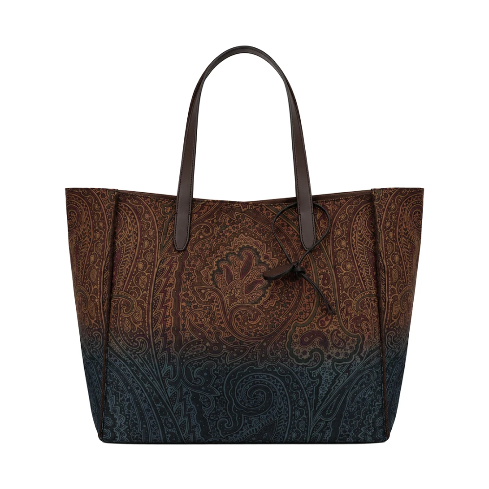 Etro Brown Shopping Bags, Female, One Size, Bag