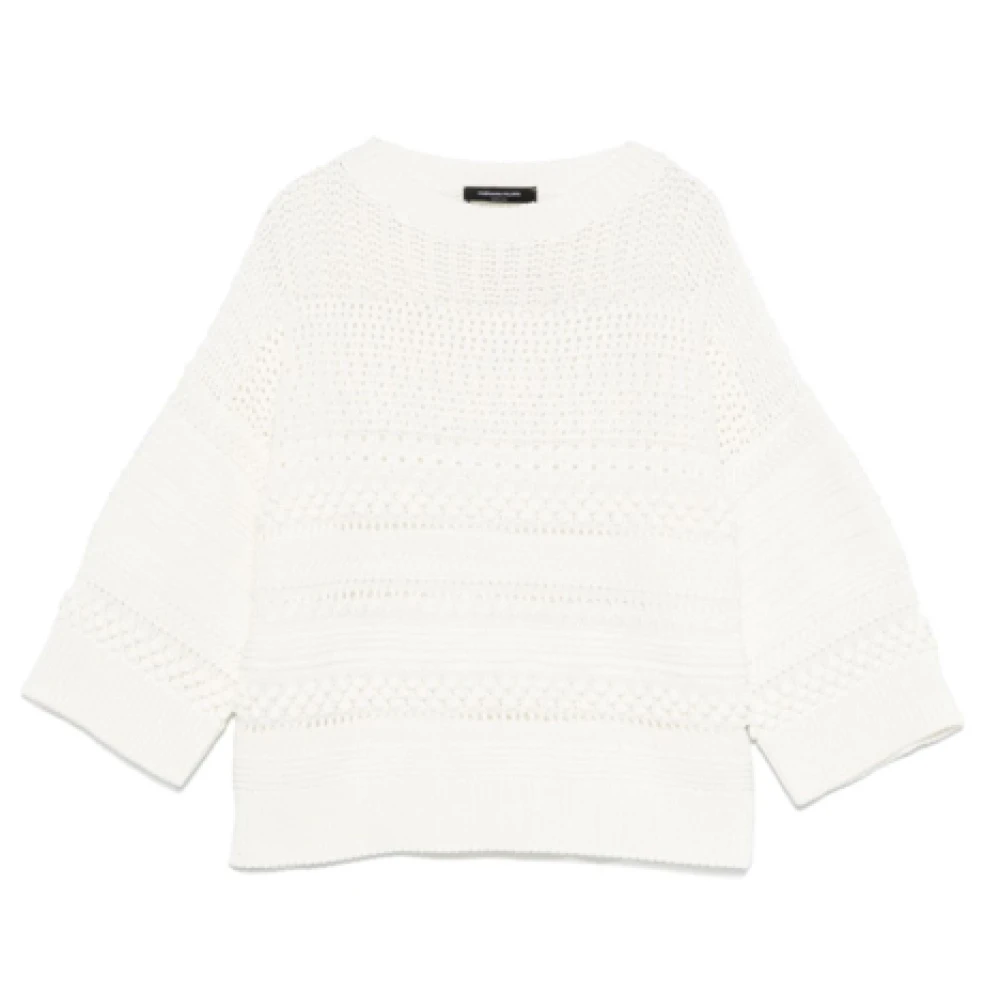 Fabiana Filippi Witte Sweater Collectie White Dames