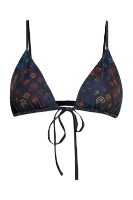 Monogram String Bikini Top