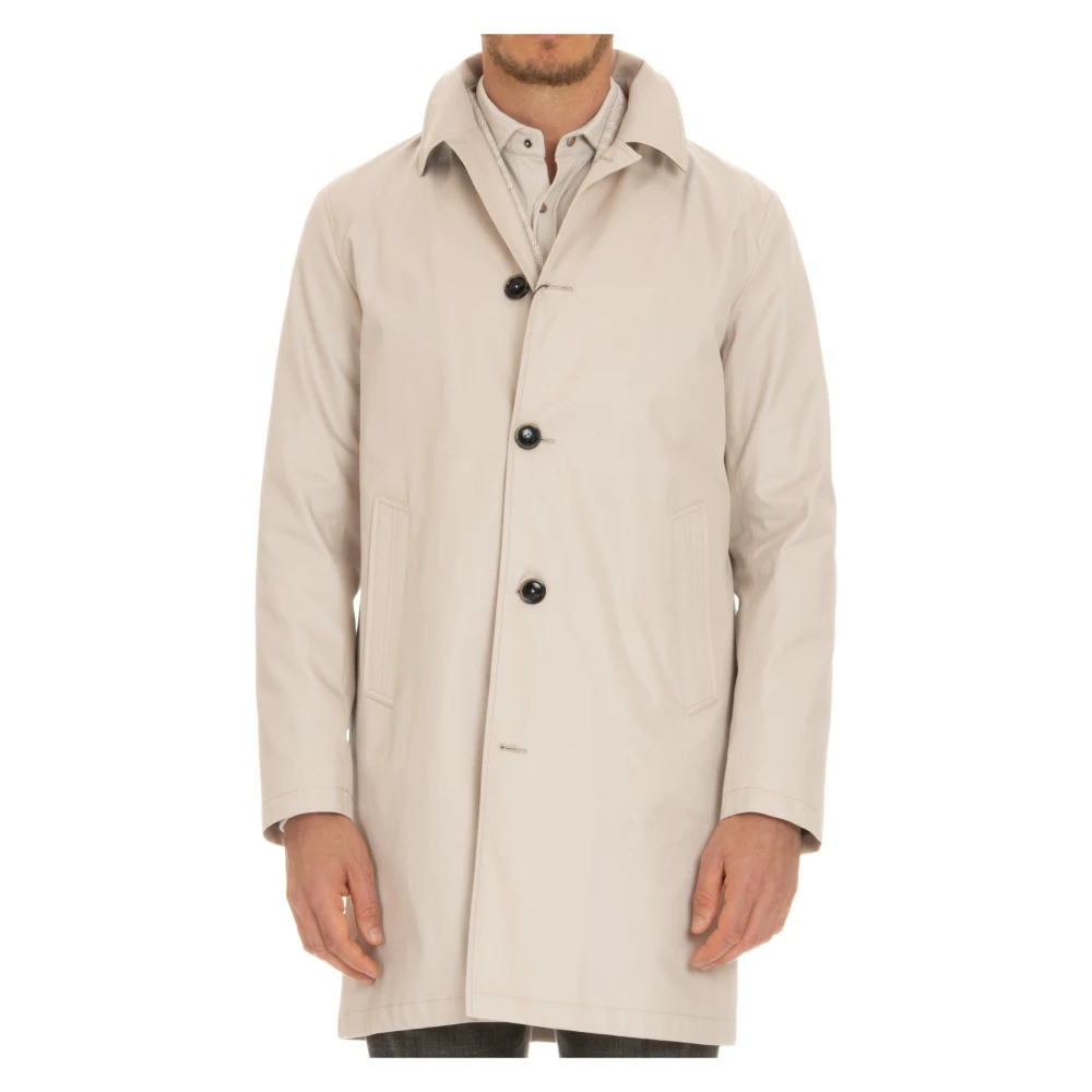 Herno Enkelrijig Herenjas Gray Heren