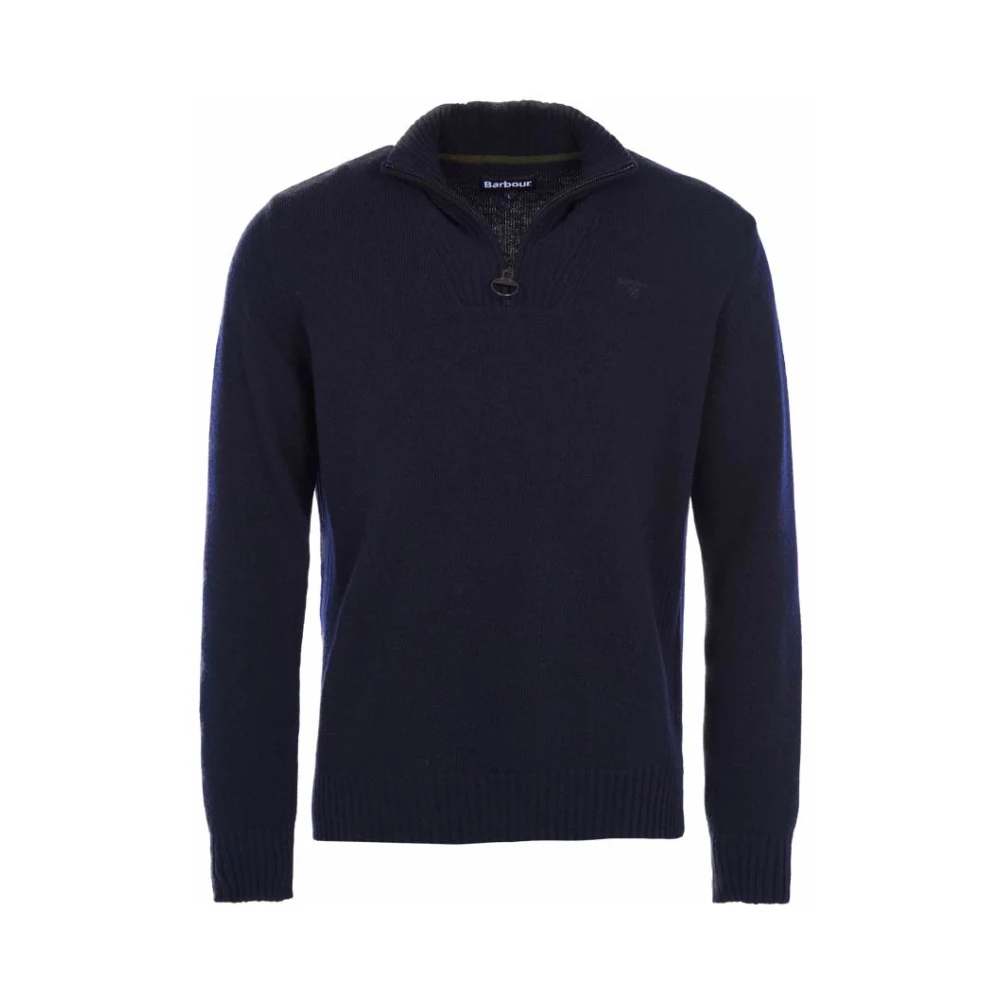 Navy Ull Half Zip Genser