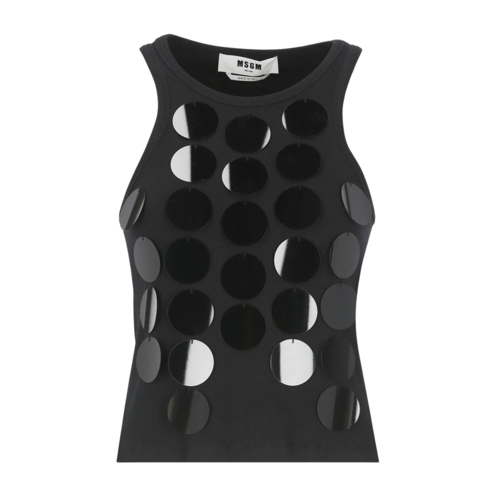 Tops > Sleeveless Tops - - Msgm - Modalova