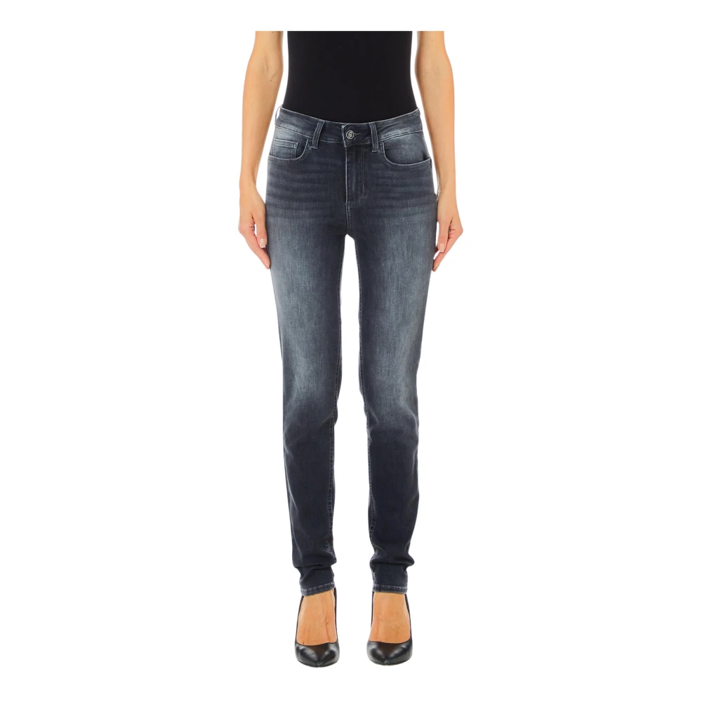 Liu Jo Hoge Taille Divine Jeans Blue Dames