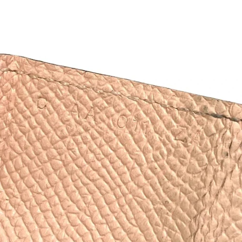 Hermès Vintage Pre-owned Leather wallets Pink Dames