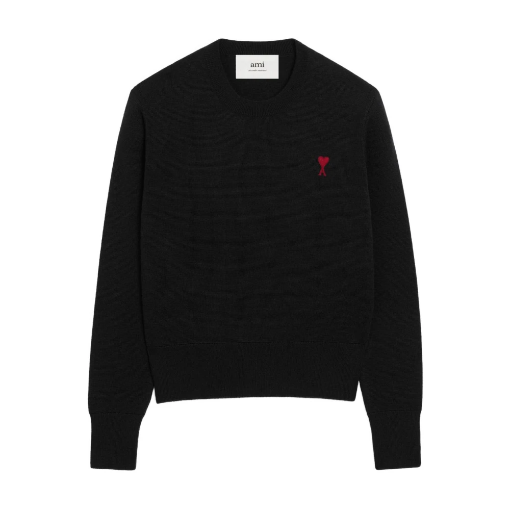 Knitwear > Round-neck Knitwear - - Ami Paris - Modalova