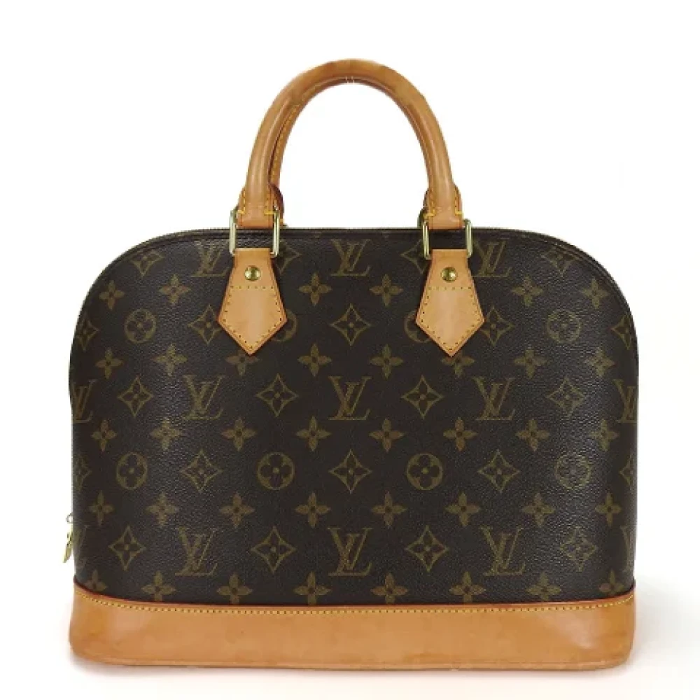 Louis Vuitton Vintage Pre-owned Canvas handbags Brown Dames