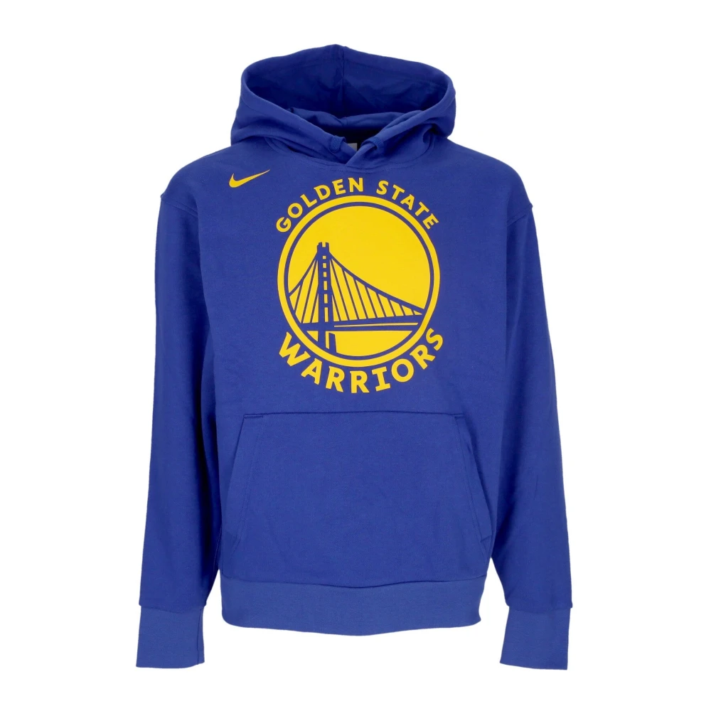 Nike Essential Fleece Hoodie Blue Heren