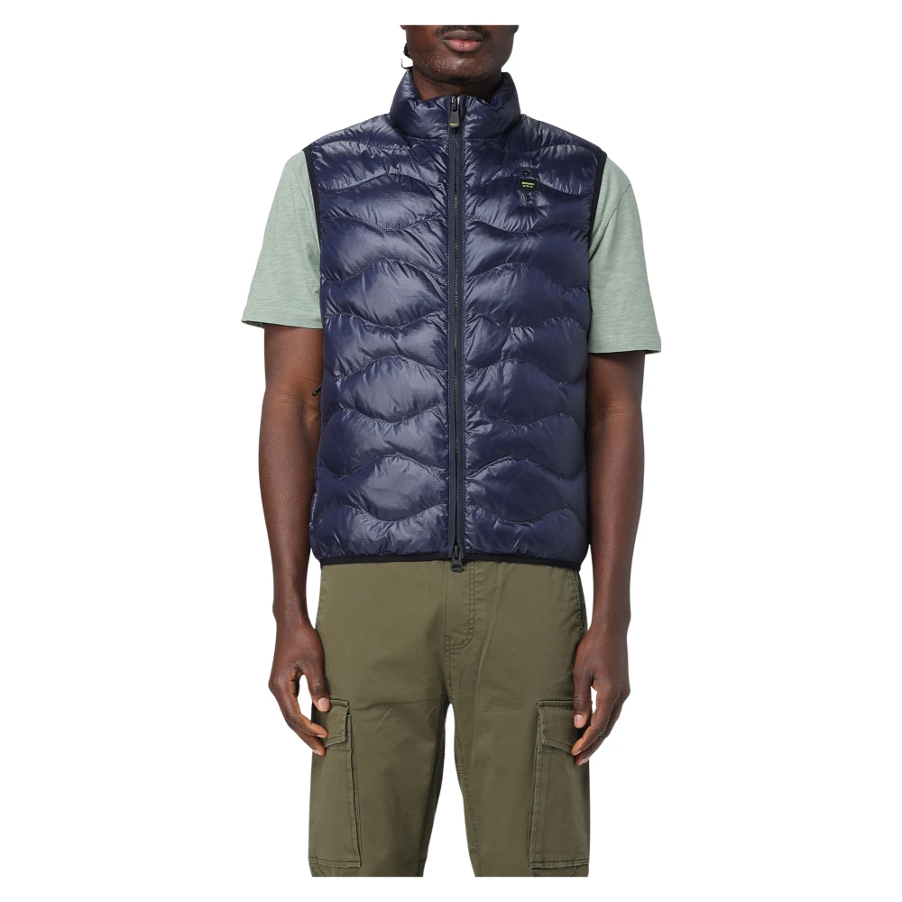 Blauer - Jackets > Vests - Blue - Blauer - Modalova