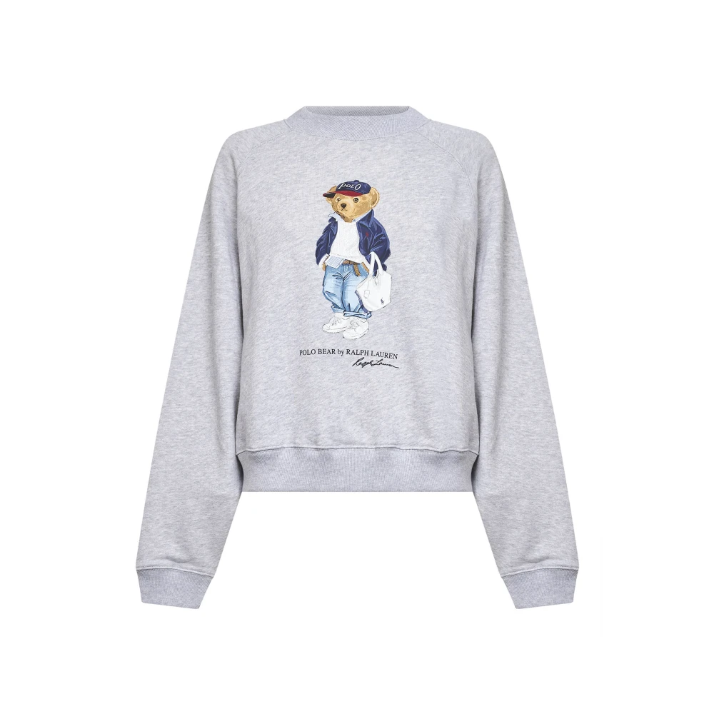 Polo Ralph Lauren Donna Grigio Felpe, S, New,