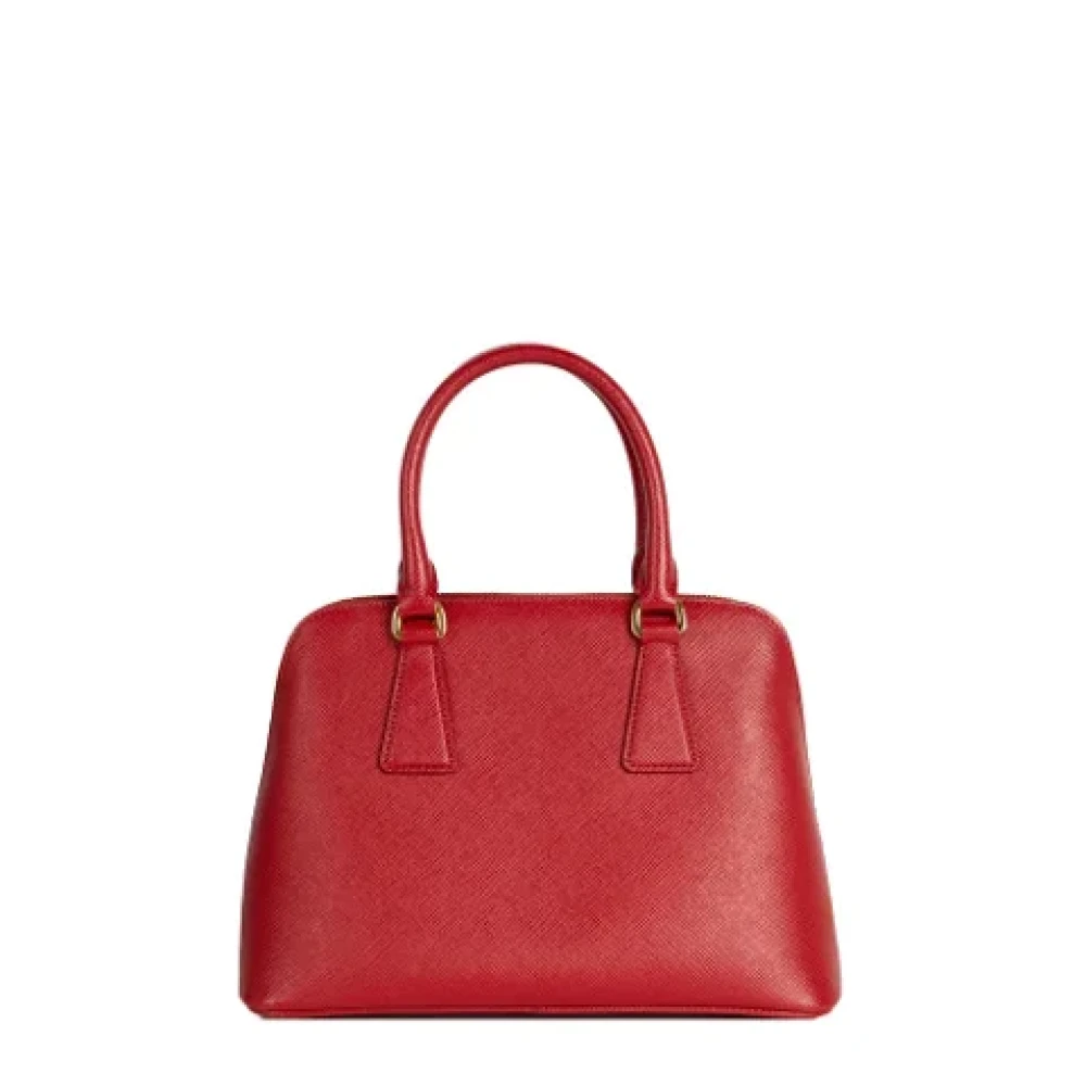 Prada Vintage Pre-owned Leather prada-bags Red Dames