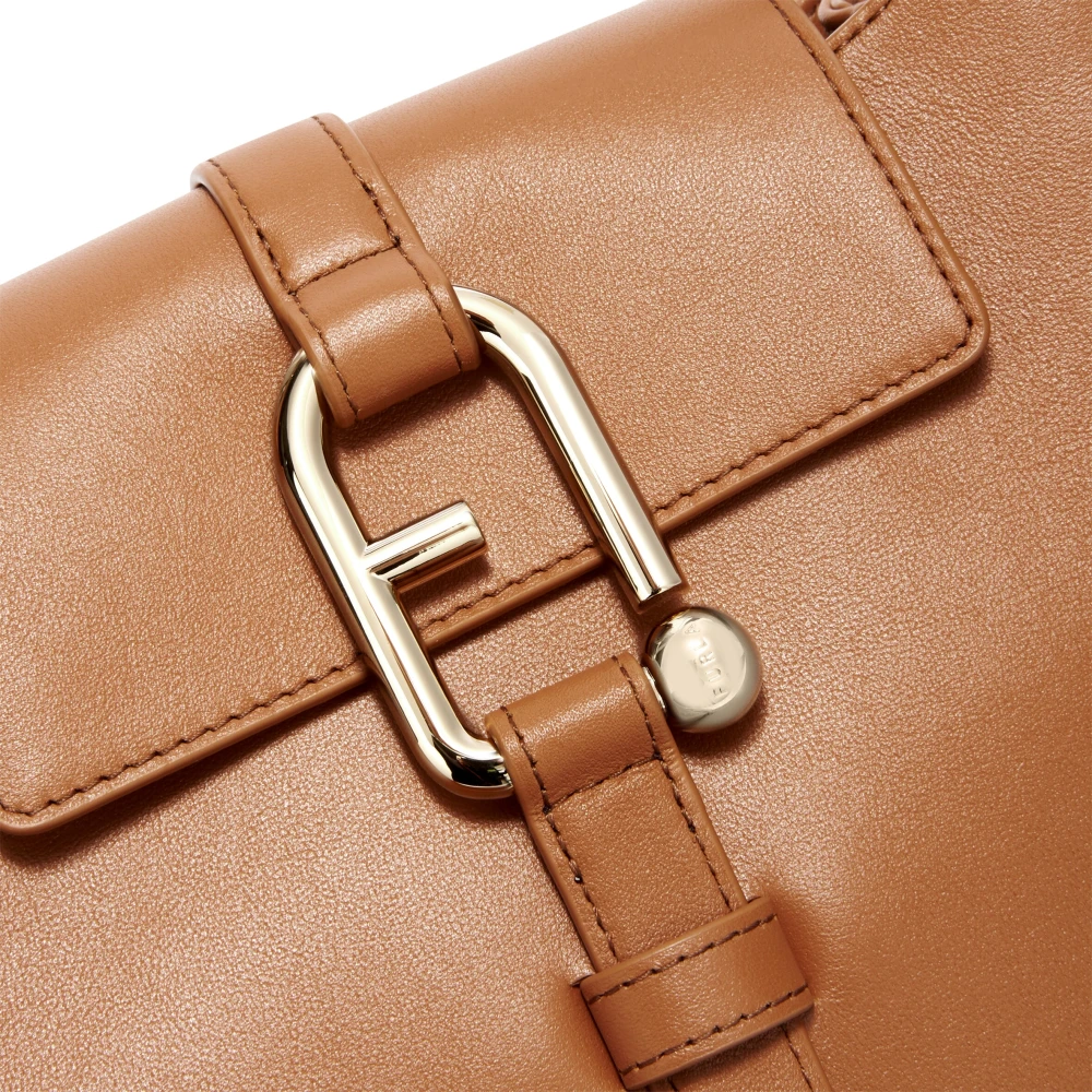 Furla Nuvola Schoudertas Brown Dames