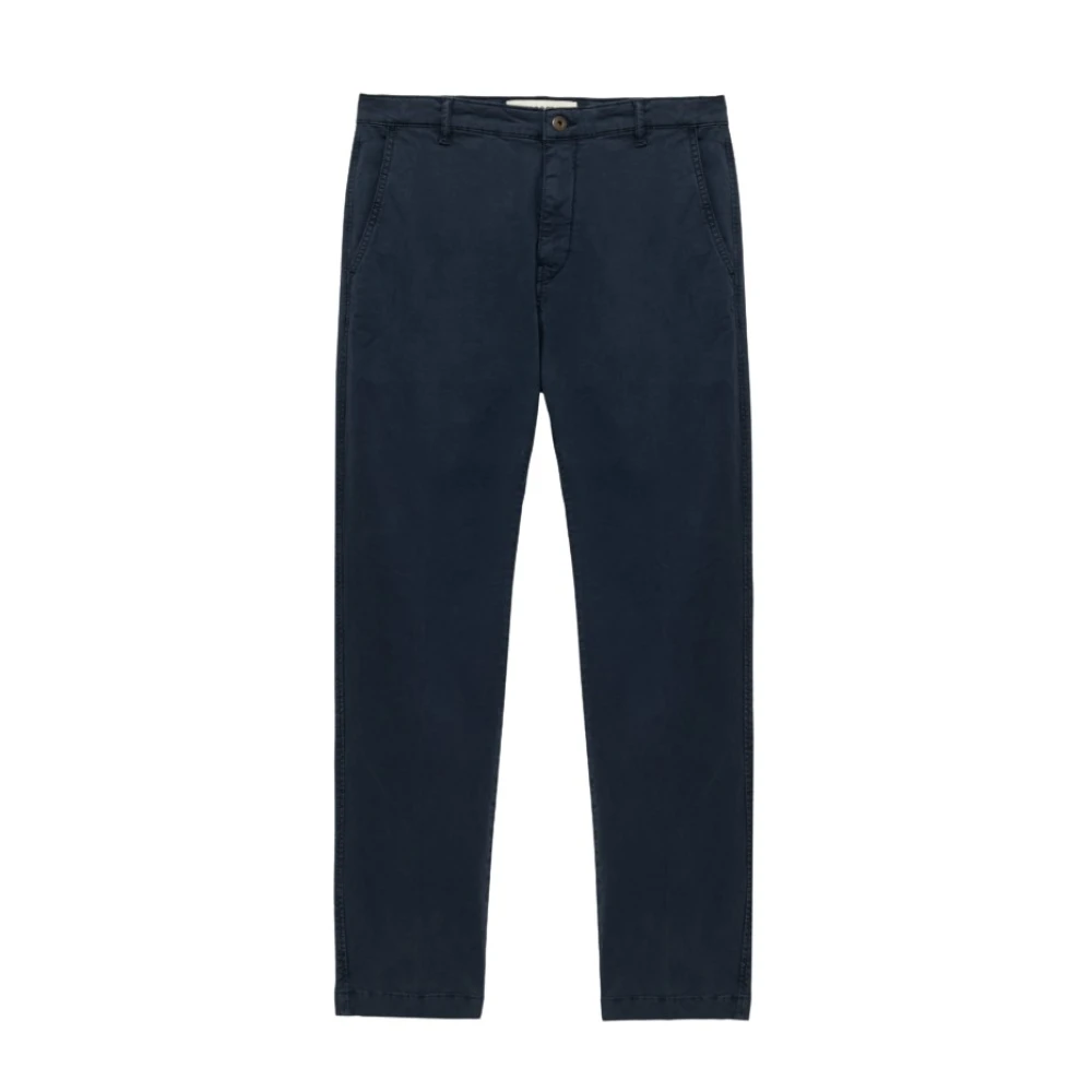 Roy Roger's Katoenen Gewassen Broek Blue Heren