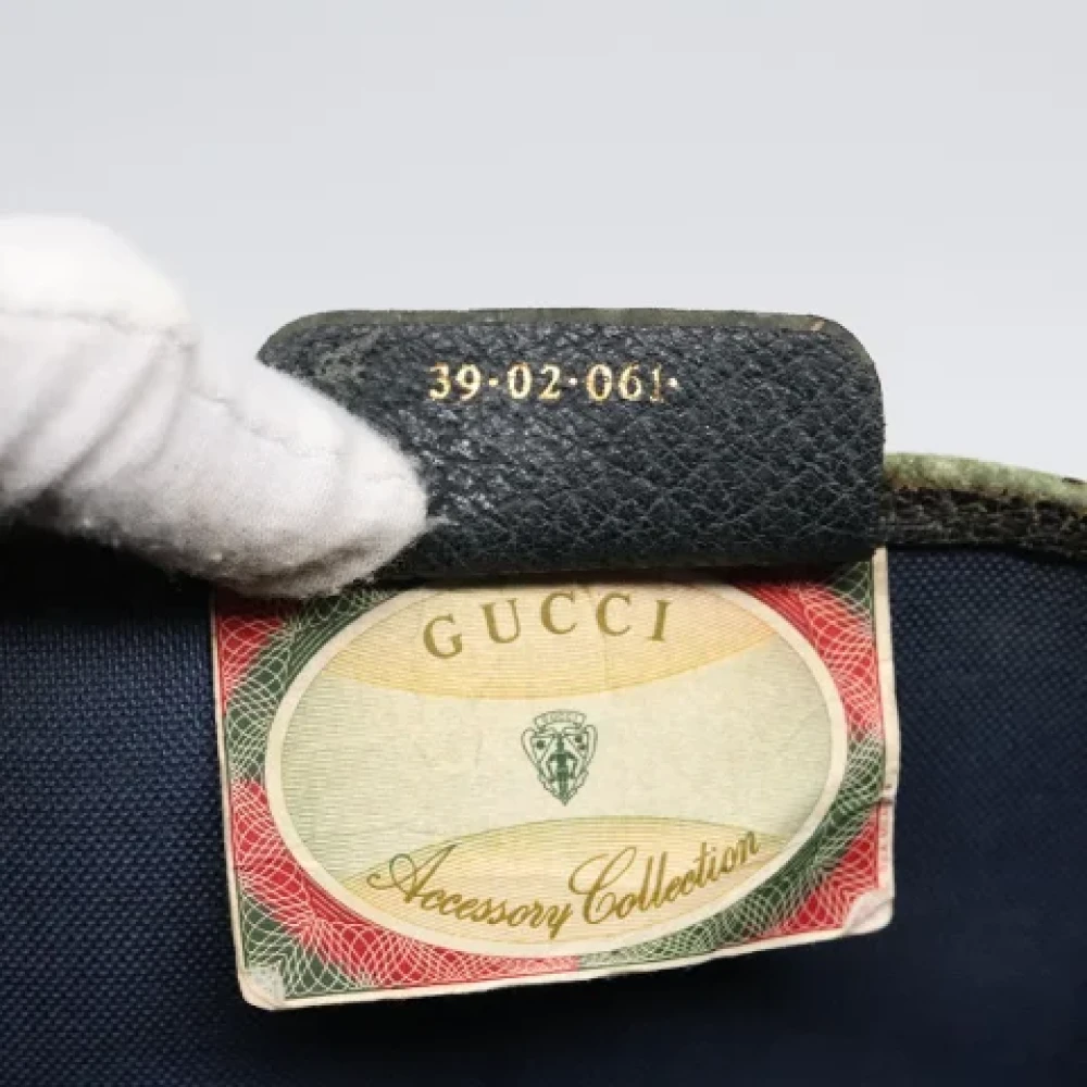 Gucci Vintage Pre-owned Leather totes Blue Dames