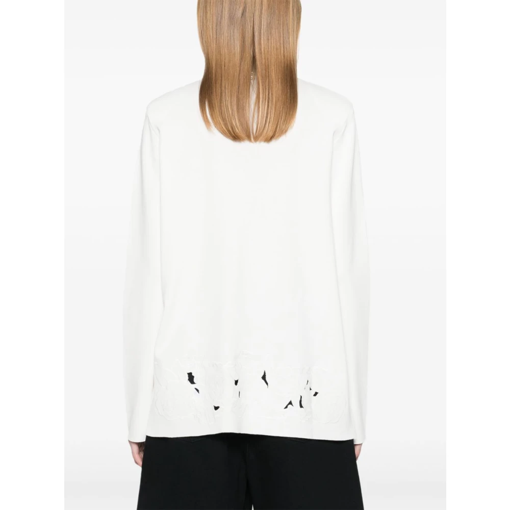 Blugirl Wit Buitenkleding Ss25 Stijlvol Chic Look White Dames