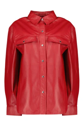 Cabana Leather Overshirt