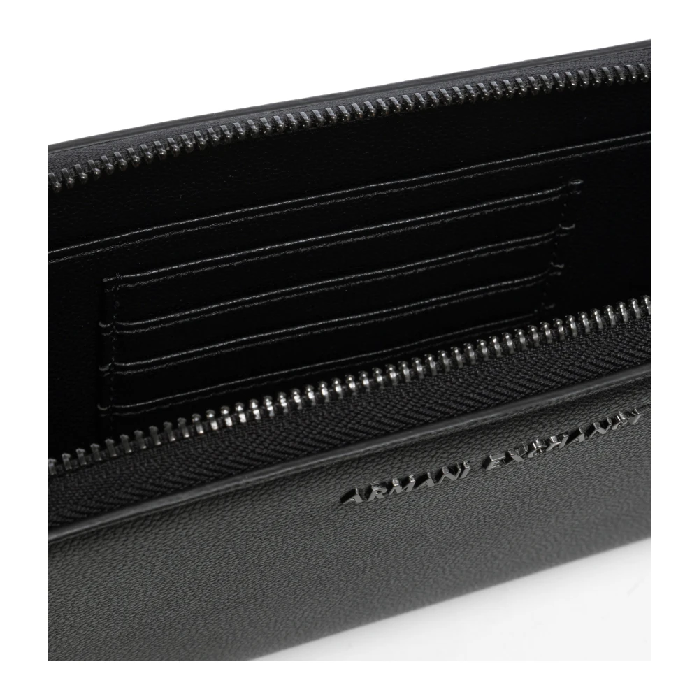 Armani Exchange Stijlvolle Heuptas met Verstelbare Band Black Heren