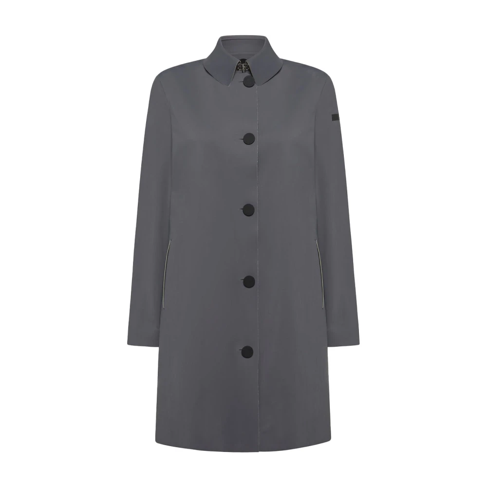 RRD Lichtgrijze Jas Twiggy Stijl Gray Dames