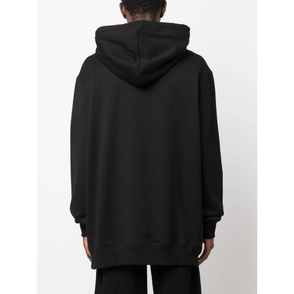 Lanvin Zwarte Hoodie voor een stijlvolle uitstraling Black Heren