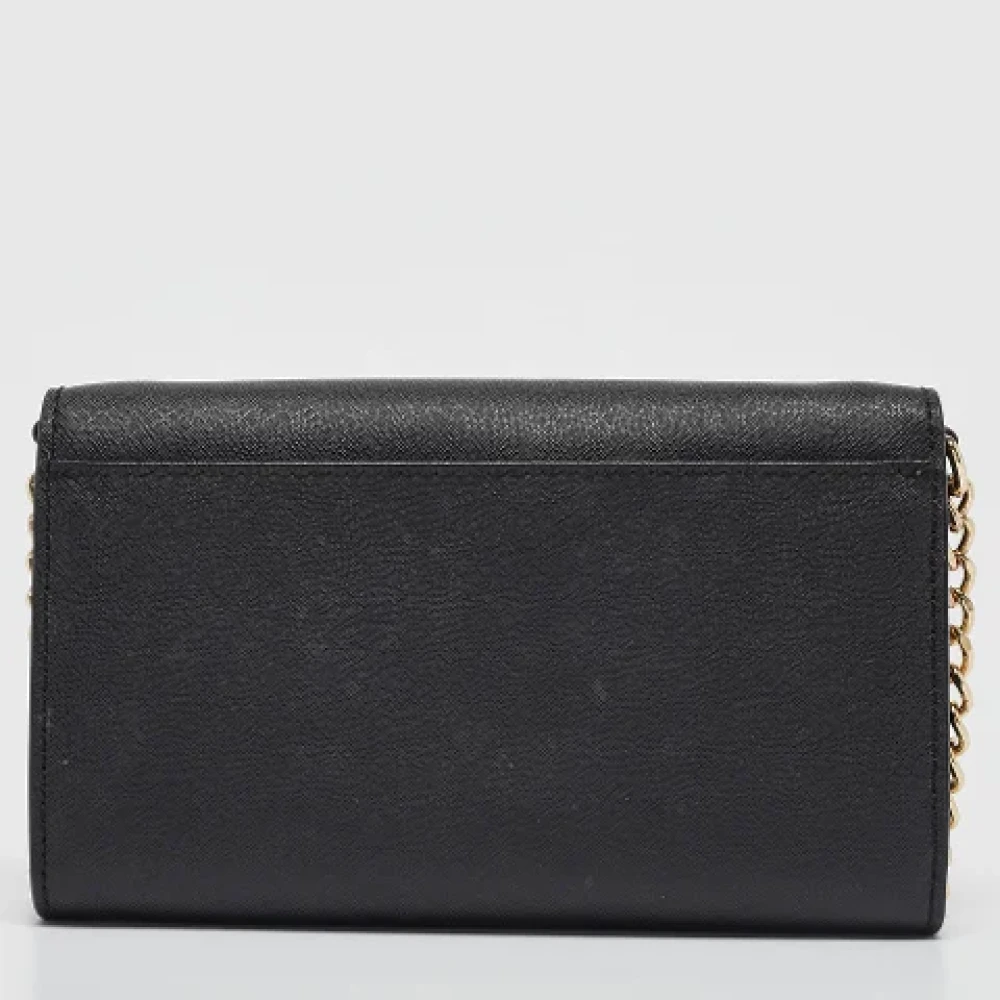 Michael Kors Pre-owned Leather crossbody-bags Black Dames