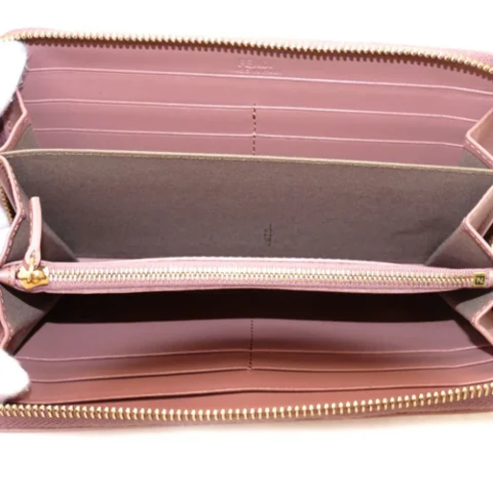Fendi Vintage Pre-owned Leather wallets Pink Dames